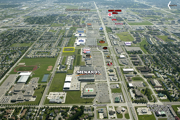 Menard Real Estate Properties Menards West Fargo Nd Lot 1